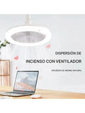 FOCO VENTILADOR DE TECHO AHORRADOR CONTROL REMOTO 30W LED 360° 😎😉 | ENVIO GRATIS